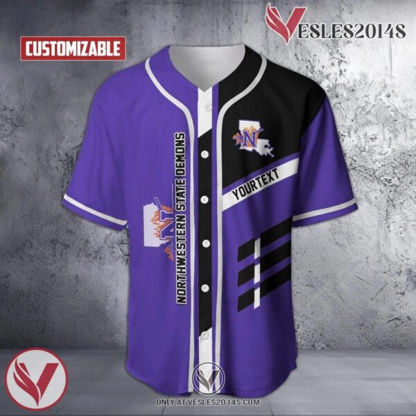 Personalized Northwestern State Demons NCAA Baseball Jersey, Unique Gifts For Fans - Vesles2014s