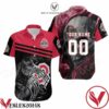 Personalized Ohio State Buckeyes Maiden Skull Hawaiian Shirt, Unique Gifts For Friends - Vesles2014S 1