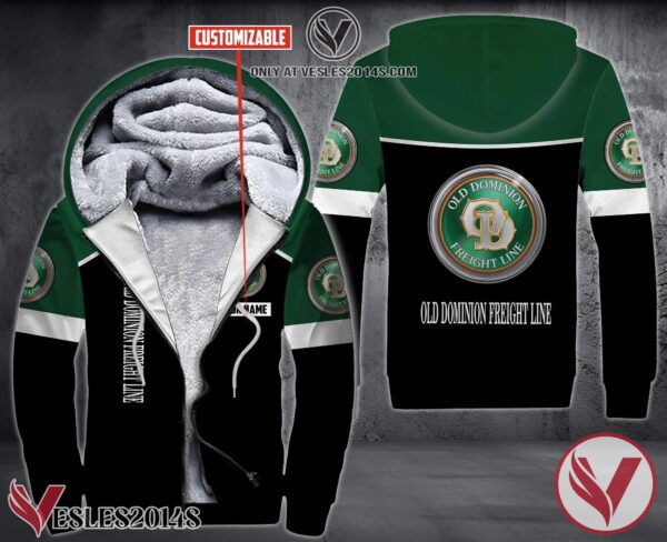 Personalized Old Dominion Freight Line Uniform Fleece Hoodie, Unique Gifts For Employee - Vesles2014S 1