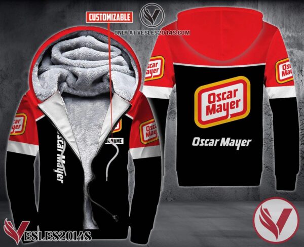 Personalized Oscar Mayer Uniform Fleece Hoodie, Unique Gifts For Employee - Vesles2014S 1