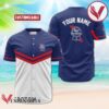 Personalized Pabst Blue Ribbon And White Baseball Jersey, Perfect Gifts For Fans - Vesles2014S