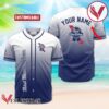 Personalized Pabst Blue Ribbon Gradient Baseball Jersey, Perfect Gifts For Fans - Vesles2014S