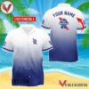 Personalized Pabst Blue Ribbon Gradient Hawaiian Shirt, Best Summer Gifts For Fans - Vesles2014S