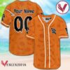 Personalized Pabst Blue Ribbon Halloween Patterns Baseball Jersey, Perfect Gifts For Fans - Vesles2014S