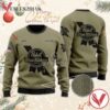 Personalized Pabst Blue Ribbon U.S Flag Sweater, Unique Winter Outfits For Fans - Vesles2014S  1