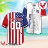 Personalized Pabst Blue Ribbon USA Flag Fourth Of July Baseball Jersey, Perfect Gifts For Fans - Vesles2014S