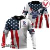 Personalized Pabst Blue Ribbon USA Flag Hoodie & Zip Hoodie - Vesles2014S