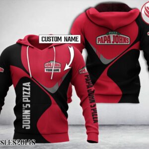 Personalized Papa John's Pizza Uniform Custom Hoodie - Vesles2014S