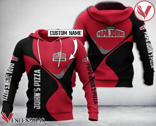 Personalized Papa John's Pizza Uniform Custom Hoodie - Vesles2014S