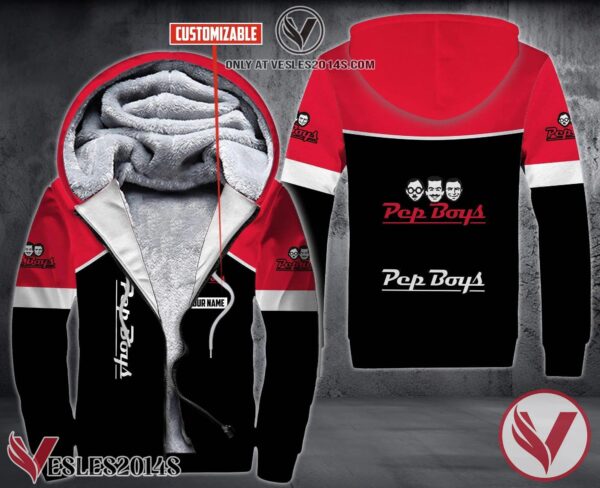 Personalized Pep Boys Uniform Fleece Hoodie, Unique Gifts For Employee - Vesles2014S 1