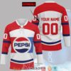 Personalized Pepsi Hockey Jersey Shirt, Trending Gifts For Fans - Vesles2014s