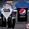 Personalized Pepsi Uniform Fleece Hoodie, Unique Gifts For Employee - Vesles2014S 1