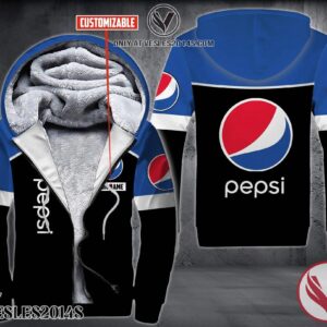 Personalized Pepsi Uniform Fleece Hoodie, Unique Gifts For Employee - Vesles2014S 1