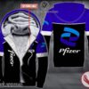 Personalized Pfizer Uniform Fleece Hoodie, Unique Gifts For Employee - Vesles2014S 1