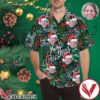 Personalized Photo Christmas Tropical Hawaiian Shirt, Unique Gifts For Friends - Vesles2014S 1