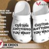 Personalized Photo Crocs Crocband Clogs Shoes Comfortable For Men Women and Kids, Unique Gift From  Vesles2014S