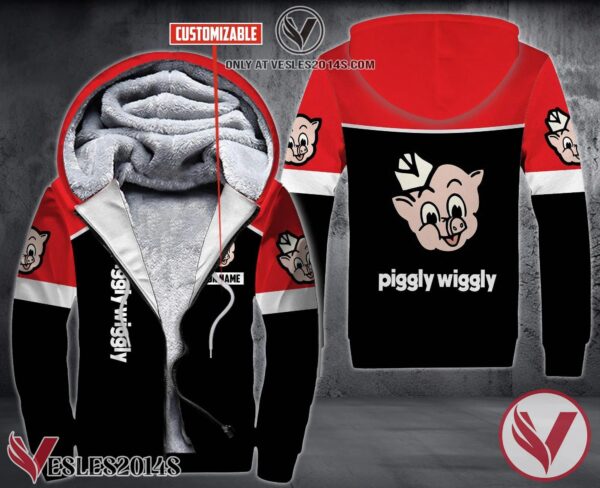 Personalized Piggly Wiggly Uniform Fleece Hoodie, Unique Gifts For Employee - Vesles2014S 1