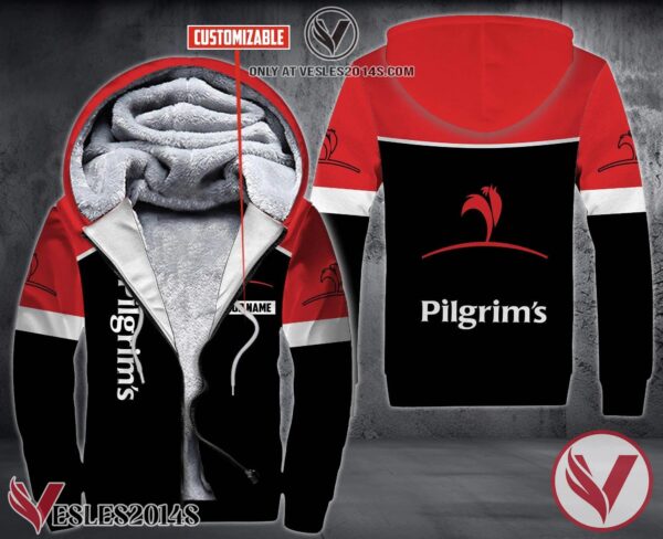 Personalized Pilgrim’S Pride Uniform Fleece Hoodie, Unique Gifts For Employee - Vesles2014S 1