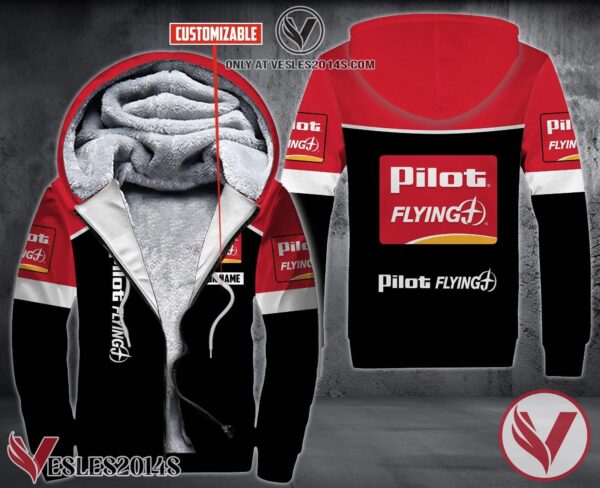 Personalized Pilot Flying J Uniform Fleece Hoodie, Unique Gifts For Employee - Vesles2014S 1