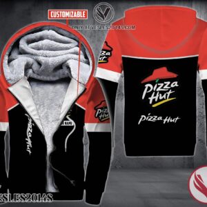 Personalized Pizza Hut Uniform Fleece Hoodie, Unique Gifts For Employee - Vesles2014S 1