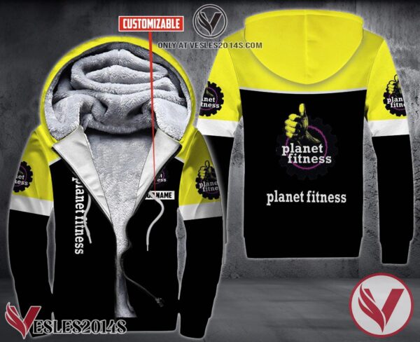Personalized Planet Fitness Uniform Fleece Hoodie, Unique Gifts For Employee - Vesles2014S 1