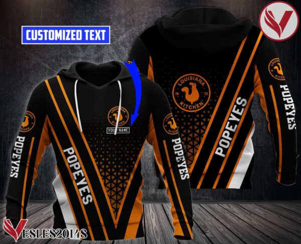 Personalized Popeyes Uniform Custom Hoodie - Vesles2014S