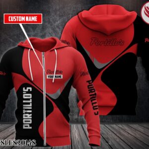 Personalized Portillo's Uniform Custom Hoodie - Vesles2014S 1
