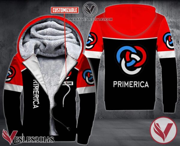 Personalized Primerica Uniform Custom Fleece Hoodie, Unique Gifts For Employee - Vesles2014S 1