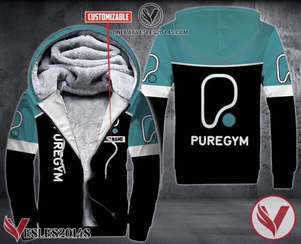 Personalized Pure Gym Uniform Fleece Hoodie, Unique Gifts For Employee - Vesles2014S 1