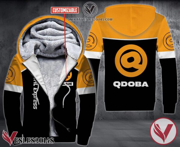 Personalized Qdoba Uniform Fleece Hoodie, Unique Gifts For Employee - Vesles2014S 1