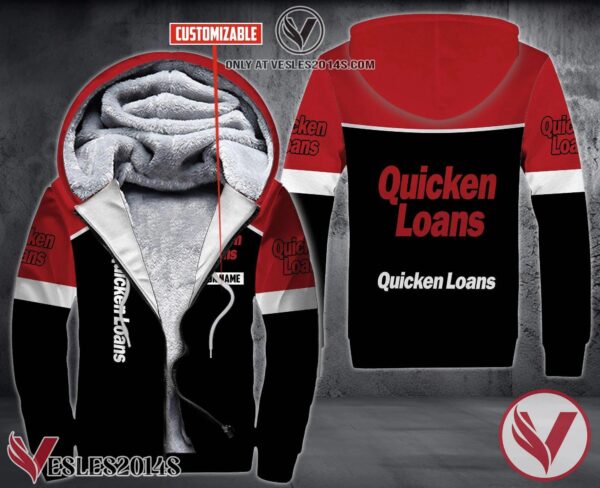 Personalized Quicken Loans Uniform Fleece Hoodie, Unique Gifts For Employee - Vesles2014S 1
