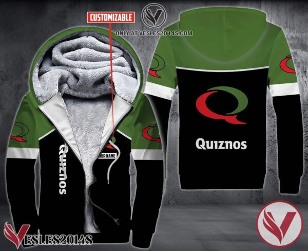 Personalized Quiznos Uniform Fleece Hoodie, Unique Gifts For Employee - Vesles2014S 1