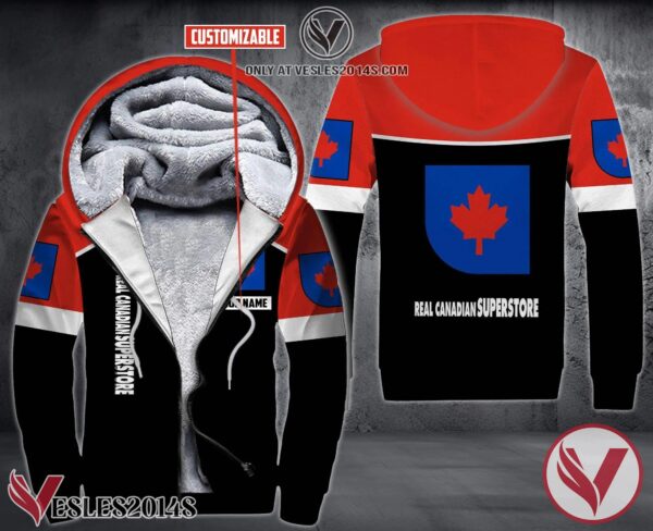 Personalized Real Canadian Superstore Uniform Fleece Hoodie, Unique Gifts For Employee - Vesles2014S 1