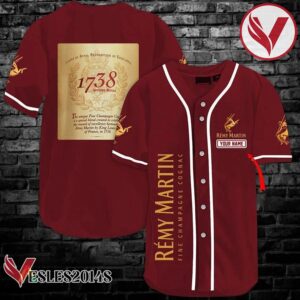 Personalized Remy Martin 1738 Baseball Jersey, Perfect Gifts For Fans - Vesles2014S 3