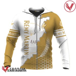 Personalized Remy Martin White And Beige Cracking Hoodie & Zip Hoodie - Vesles2014S 2