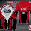 Personalized Rewe Black Red Uniform Custom Fleece Hoodie, Unique Gifts For Employee - Vesles2014S 1