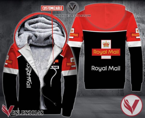 Personalized Royal Mail Uniform Fleece Hoodie, Unique Gifts For Employee - Vesles2014S 1