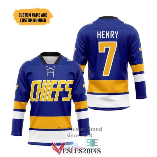 Personalized SS Charlestown Chiefs Hockey Jersey, Trending Gifts For Fans - Vesles2014s 2
