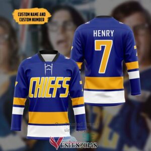 Personalized SS Charlestown Chiefs Hockey Jersey, Trending Gifts For Fans - Vesles2014s 3