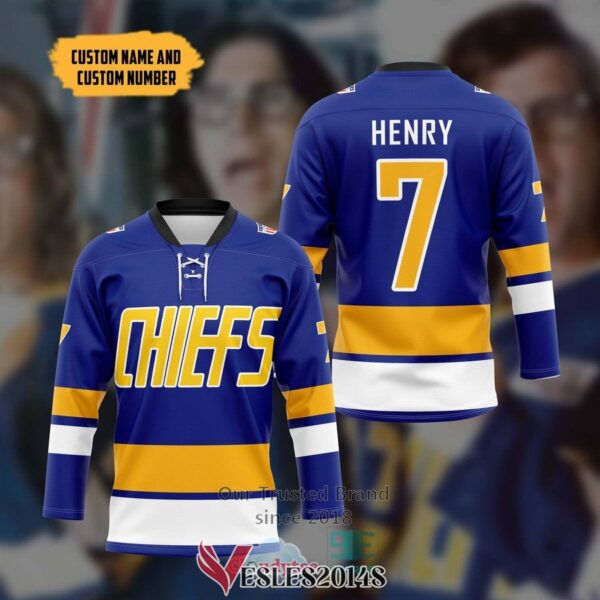 Personalized SS Charlestown Chiefs Hockey Jersey, Trending Gifts For Fans - Vesles2014s 3
