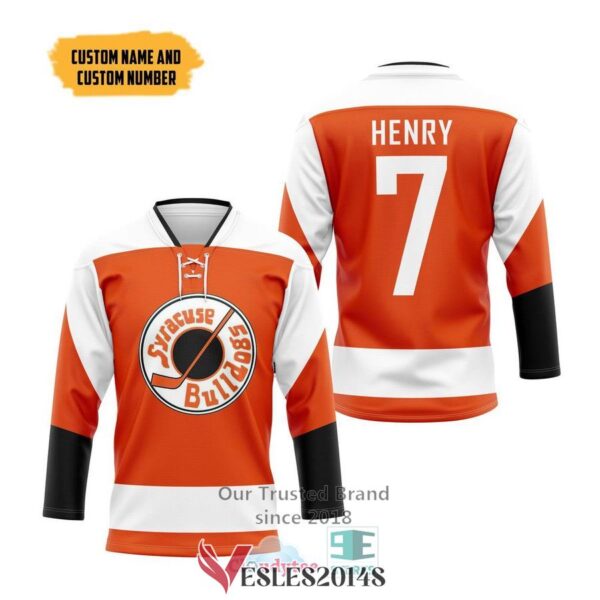 Personalized SS Syracuse Bulldogs Hockey Jersey, Trending Gifts For Fans - Vesles2014s 2