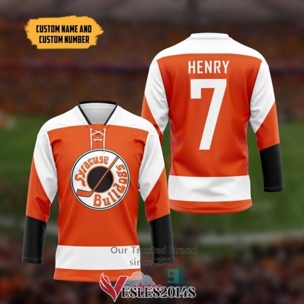 Personalized SS Syracuse Bulldogs Hockey Jersey, Trending Gifts For Fans - Vesles2014s 3