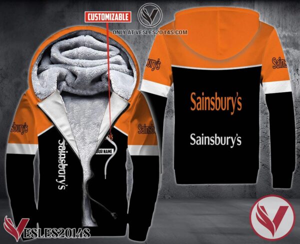 Personalized Sainsbury’s Uniform Fleece Hoodie, Unique Gifts For Employee - Vesles2014S 1