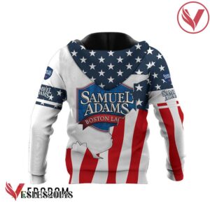 Personalized Samuel Adams USA Flag Hoodie & Zip Hoodie - Vesles2014S 3