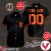 Personalized San Francisco Giants Black Hawaiian Shirt And Short, Unique Gifts For Friends - Vesles2014S 1