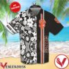 Personalized San Francisco Giants Flowery Brown Hawaiian Shirt And Short, Unique Gifts For Friends - Vesles2014S 1