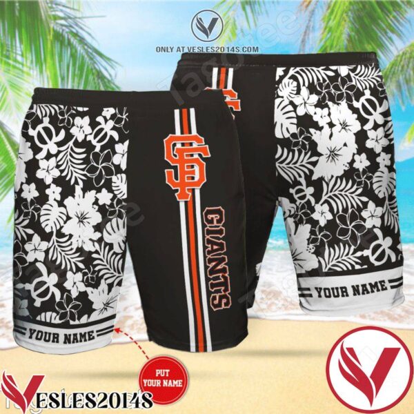 Personalized San Francisco Giants Hawaiian Shirt And Short, Unique Gifts For Friends - Vesles2014S 1