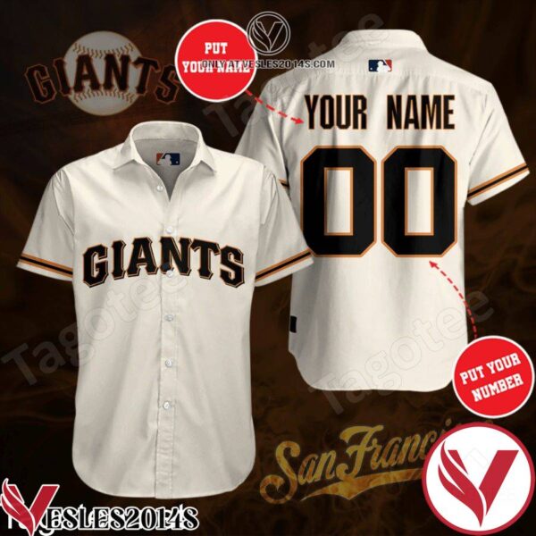 Personalized San Francisco Giants Hawaiian Shirt And Short rMA, Unique Gifts For Friends - Vesles2014S 1