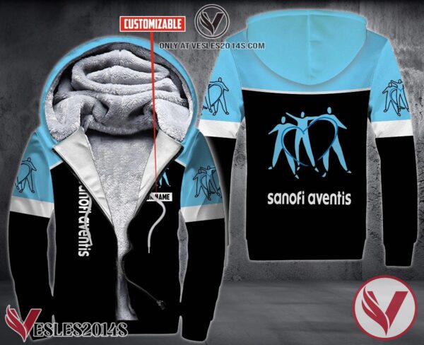 Personalized Sanofi-Aventis Uniform Fleece Hoodie, Unique Gifts For Employee - Vesles2014S 1