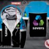 Personalized Savers Uniform Fleece Hoodie, Unique Gifts For Employee - Vesles2014S 1